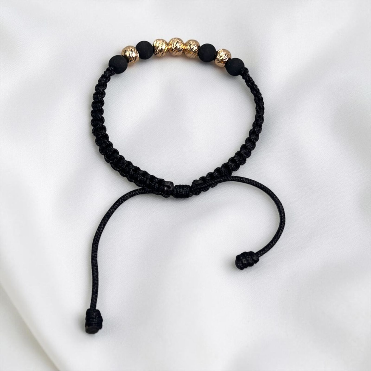 PULSERA ORO LAMINADO 18K TEJIDA