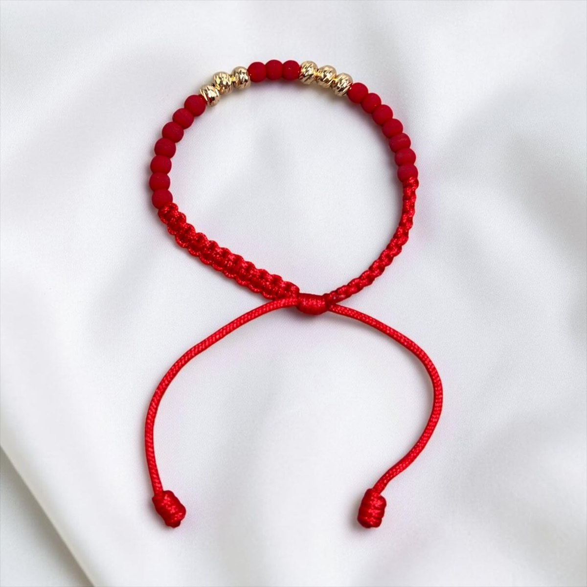 PULSERA ORO LAMINADO 18K TEJIDA