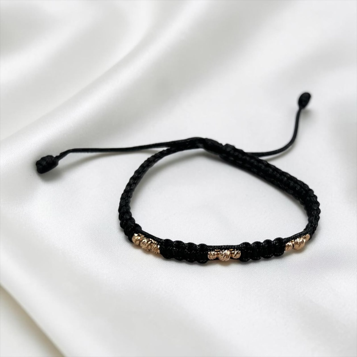 PULSERA ORO LAMINADO 18K TEJIDA