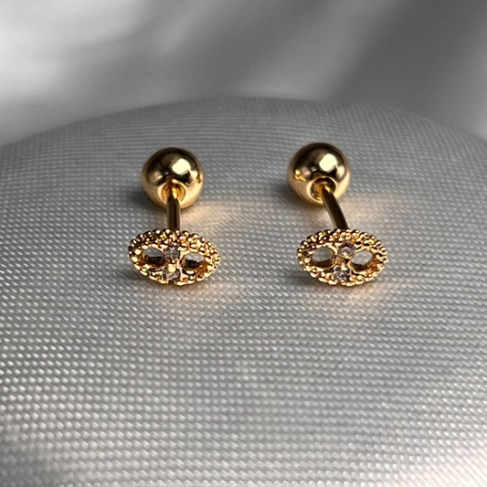 TOPO SEGURIDAD GUCCI MICROCIRCON RODIO