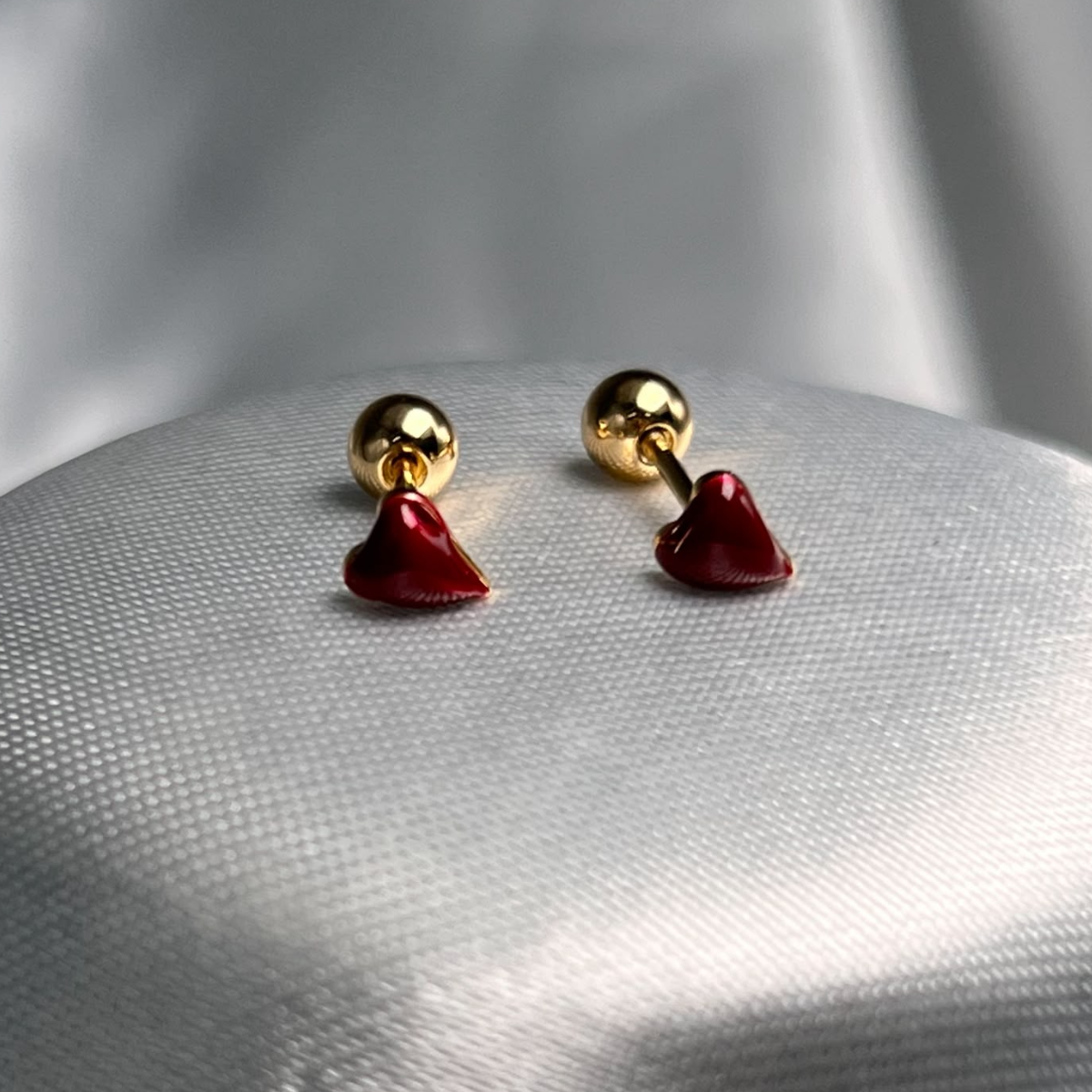TOPO SEGURIDAD CORAZON ROJO MINI RODIO