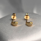 TOPO GOTA MICROCIRCON BLANCO RODIO