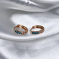 CANDONGA MICROCIRCON AZUL PERLAS RODIO