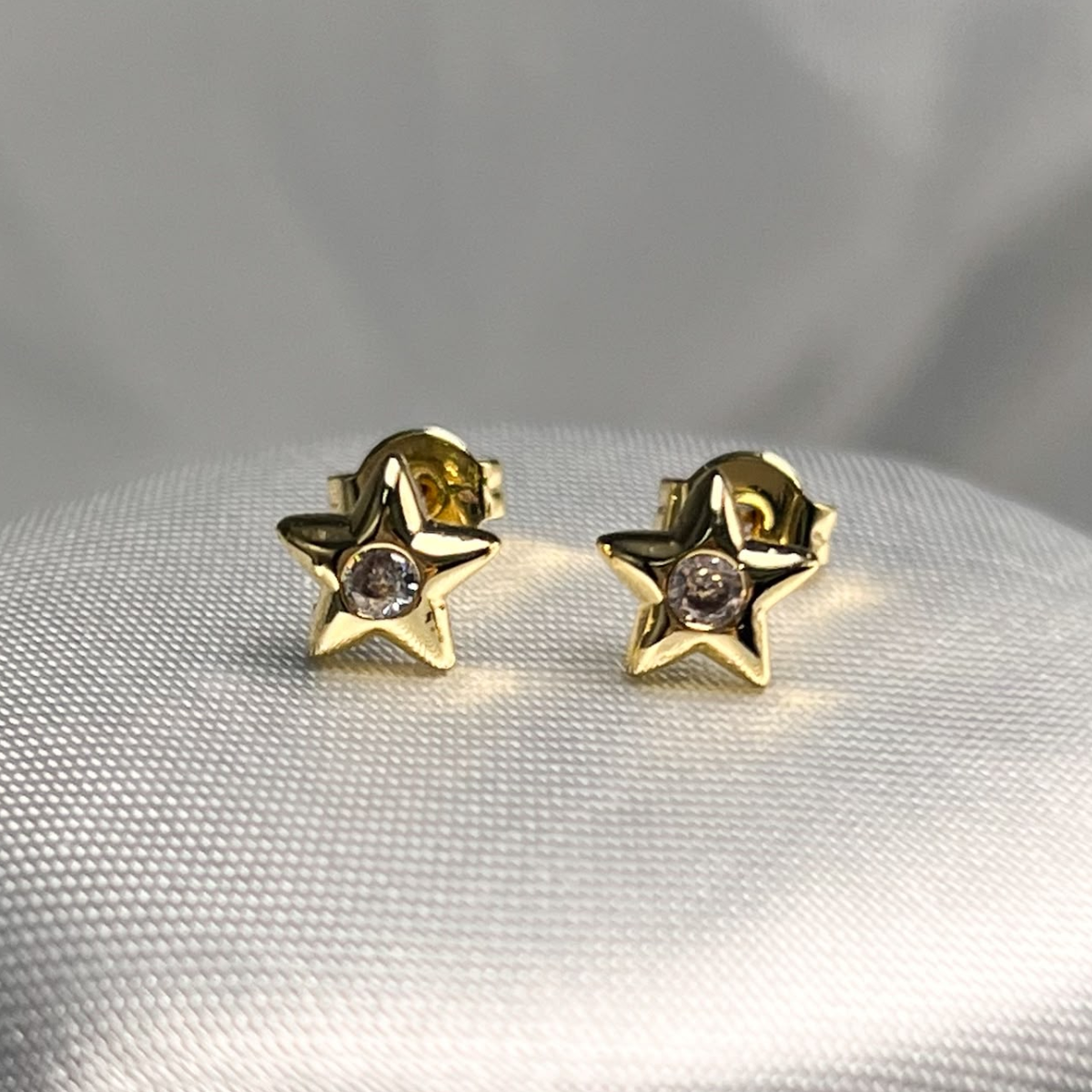 TOPO ESTRELLA CIRCON BLANCO RODIO