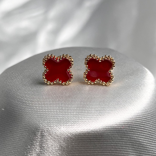 TOPO VANCLEEF ROJO RODIO