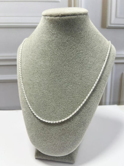 CADENA DE LAZO PLATA LEY 925